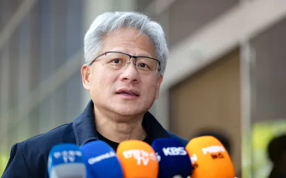 Nvidia CEO Huang says AI boom is ‘at the beginning’ amid global chip selloff